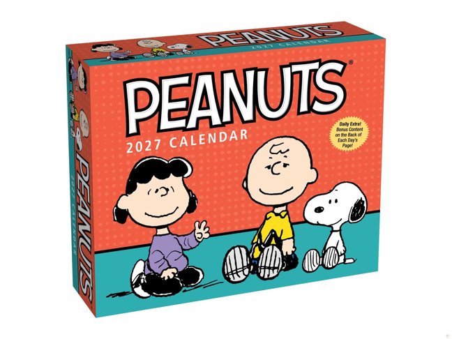 PEANUTS® 2027 Day-to-Day Calendar book cover