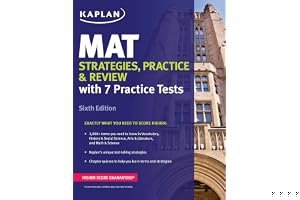 MAT Strategies, Practice Review book cover