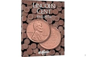 Lincoln Cents Folder 1941-1974 (H. E. Harris & Co.) book cover