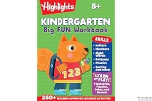 The Big Fun Kindergarten Activity Book book cover