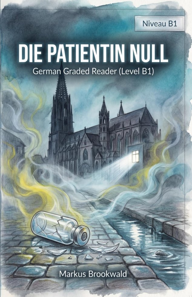 Die Patientin Null: German Graded Reader (Level B1) (German Edition) book cover