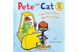 Pete the Cat: Construction Destruction book cover