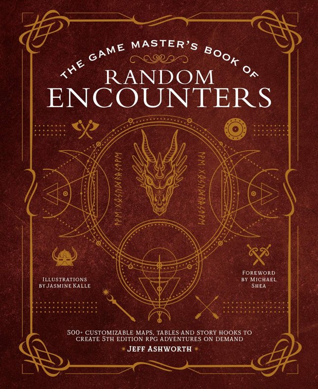 The Game Master's Book of Random Encounters: 500+ customizable maps, tables and story hooks to create 5th edition adventures on demand (The Game Master Series) book cover
