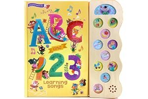 ABC and 123 Learning Songs book cover