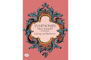 Symphonies Nos. 8 and 9 in Full Score book cover