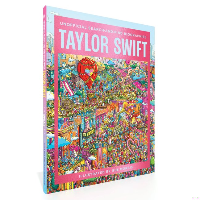 Taylor Swift: Unofficial Search-and-Find Biographies book cover