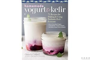 Homemade Yogurt Kefir: How to Make and Use Probiotic-Rich Dairy Ferments book cover