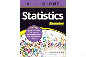 Statistics All-in-One For Dummies book cover