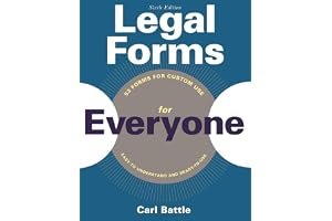 Legal Forms for Everyone: Leases, Home Sales, Avoiding Probate, Living Wills, Trusts, Divorce, Copyrights, and Much More book cover