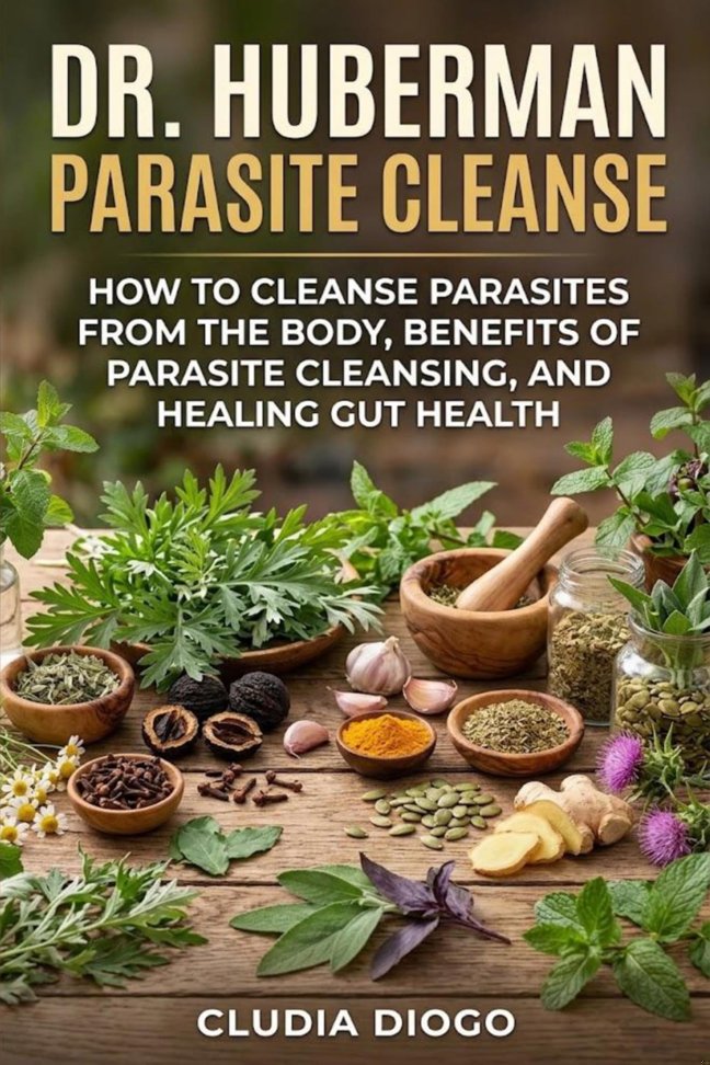 Dr. Huberman Parasite Cleanse: How to Cleanse Parasites from the Body, Benefits of Parasite Cleansing, and Healing Gut Health book cover
