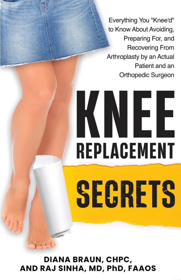 Knee Replacement Secrets: Everything You "Knee'd" to Know About Avoiding, Preparing For, and Recovering From Arthroplasty by an Actual Patient and an Orthopedic Surgeon book cover