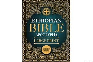 Ethiopian Bible in English Complete LARGE PRINT: The Ultimate Collection of all the Rejected Apocrypha Scriptures book cover