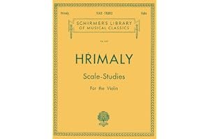 Hrimaly - Scale Studies for Violin: Schirmer Library of Classics Volume 842 book cover