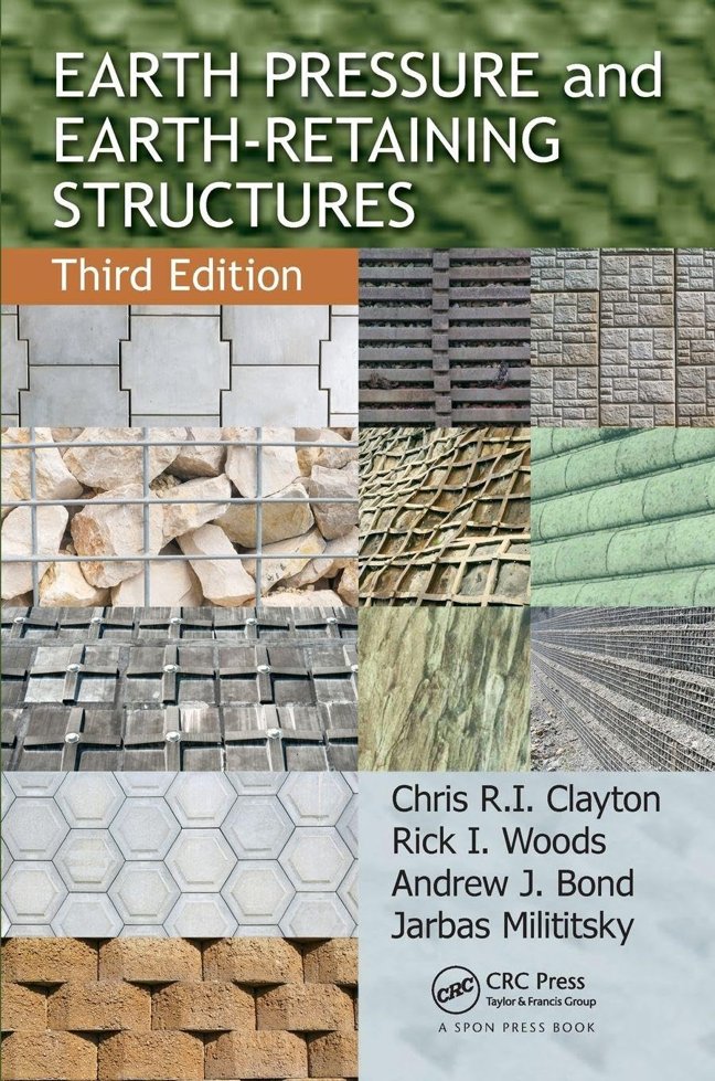 Earth Pressure and Earth-Retaining Structures, Third Edition book cover