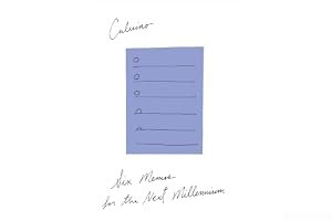 Six Memos for the Next Millenium book cover
