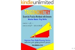 Trigonometry Essentials Practice Workbook with Answers: Master Basic Trig Skills: Improve Your Math Fluency Series book cover