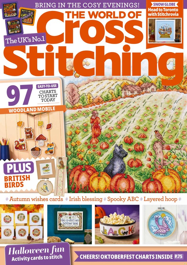 The World of Cross Stitching | October 2026 book cover