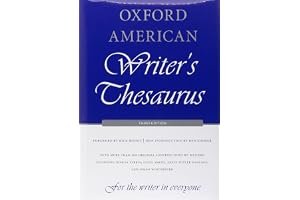 Oxford American Writer's Thesaurus book cover