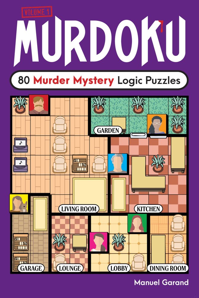 Murdoku: 80 Murder Mystery Logic Puzzles book cover