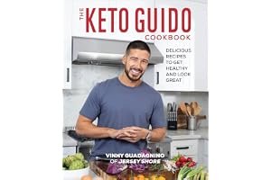 The Keto Guido Cookbook: Delicious Recipes to Get Healthy and Look Great book cover