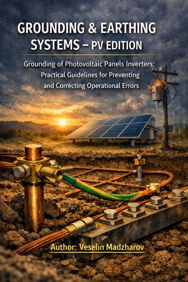 GROUNDING & EARTHING SYSTEMS – PV EDITION: Grounding of Photovoltaic Panels and Inverters: Practical Guidelines for Preventing and Correcting Operational Errors. (Grounding & Earthing Series Book 3) book cover