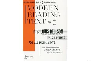 Modern Reading Text in 4/4: For All Instruments book cover