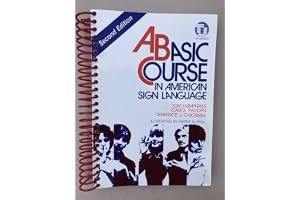 A Basic Course in American Sign Language book cover