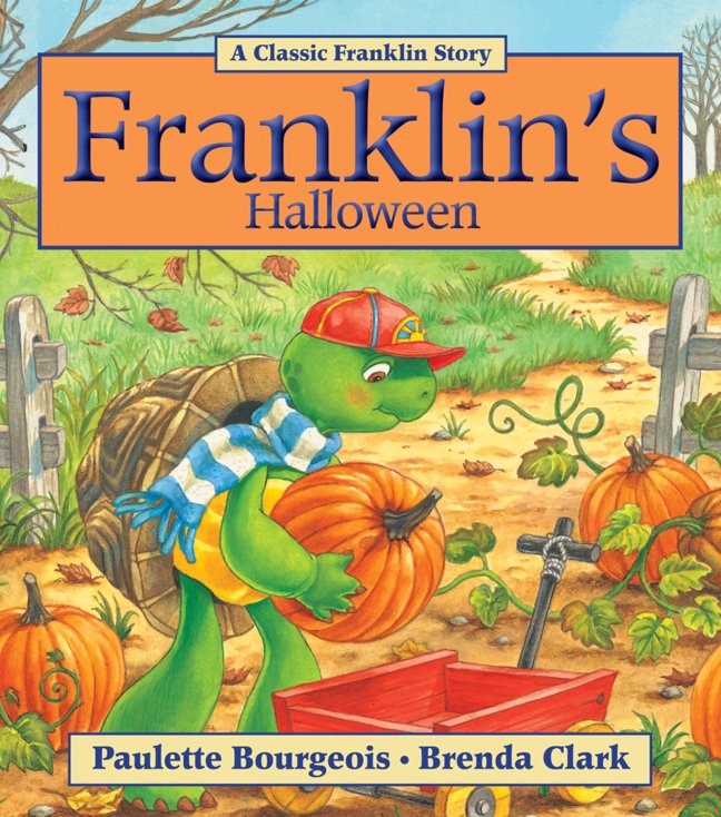 Franklin's Halloween book cover