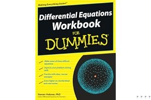 Differential Equations Workbook for Dummies book cover
