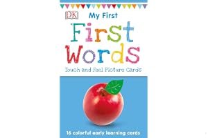 My First Touch and Feel Picture Cards: First Words book cover