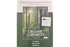 Organic Chemistry Study Guide and Solutions Manual book cover