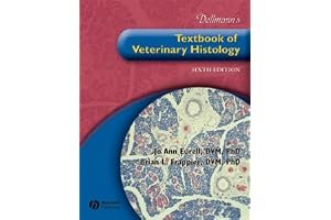 Dellmann's Textbook of Veterinary Histology, with CD book cover
