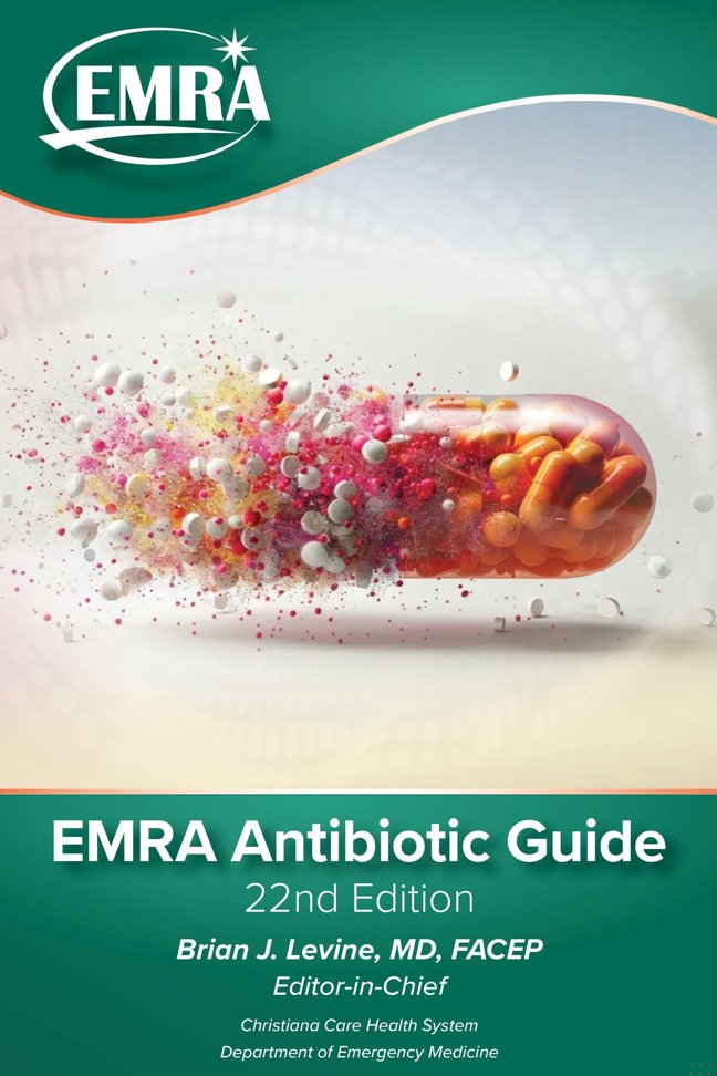 EMRA Antibiotic Guide, 22nd edition book cover