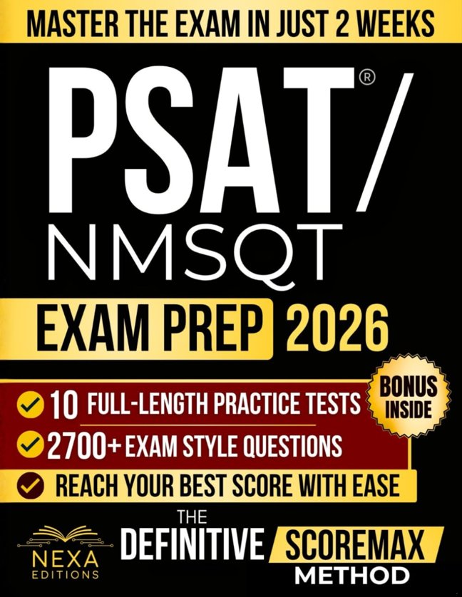PSAT/NMSQT Exam Prep: The Definitive ScoreMax Method to Master the Digital Exam and Reach Your Best Score | Includes Full-Length Exams, Smart Online Tools, and Expert Strategies for Every Section book cover