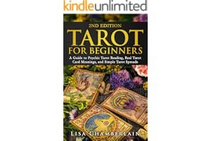 Tarot for Beginners: A Guide to Psychic Tarot Reading, Real Tarot Card Meanings,and Simple Tarot Spreads book cover