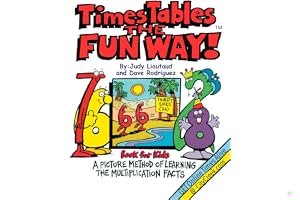Times Tables the Fun Way Book for Kids: A picture and story method of learning the multiplication facts book cover