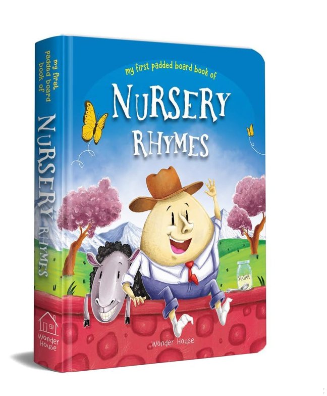 Nursery Rhymes Board Book (My First Book Series): Illustrated Classic Nursery Rhymes book cover