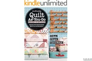 Quilt As-You-Go Made Vintage: 51 Blocks, 9 Projects, 3 Joining Methods book cover