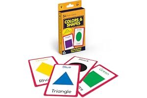 Carson Dellosa | Colors and Shapes Flash Cards | Preschool, 54ct book cover