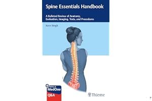 Spine Essentials Handbook: A Bulleted Review of Anatomy, Evaluation, Imaging, Tests, and Procedures book cover