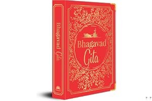 Bhagavad Gita (Deluxe Silk Hardbound) book cover