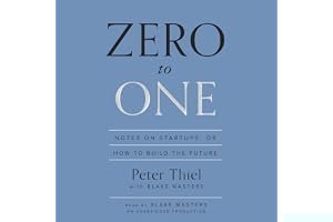 Zero to One: Notes on Startups, or How to Build the Future book cover