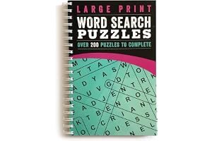 Large Print Word Search Puzzles: Over 200 Puzzles to Complete book cover