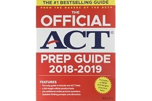 The Official ACT Prep Guide, 2018-19 Edition (Book + Bonus Online Content) book cover