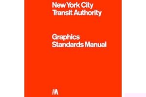 New York City Transit Authority Graphic Standards Manual book cover