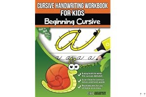 Cursive Handwriting Workbook for Kids: Beginning Cursive book cover