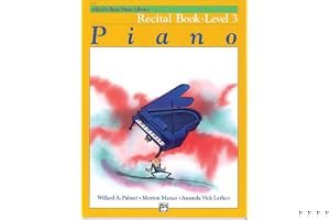 Alfred's Basic Piano Library Recital Book, Bk 3 book cover
