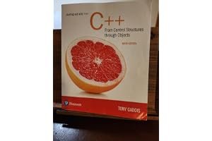 Starting Out with C++ from Control Structures to Objects book cover