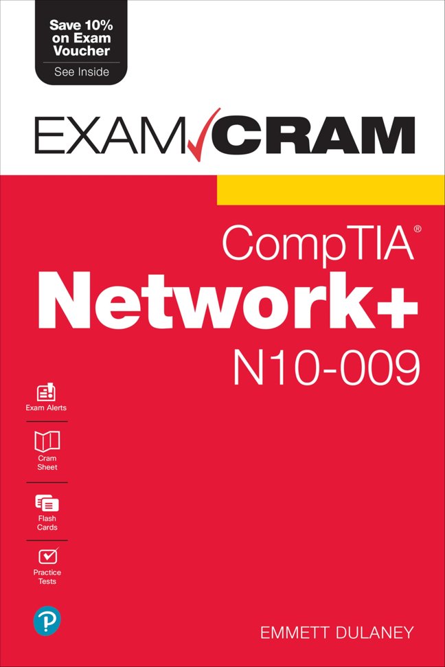 CompTIA Network+ N10-009 Exam Cram book cover
