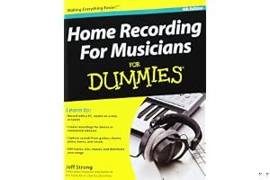 Home Recording For Musicians For Dummies book cover